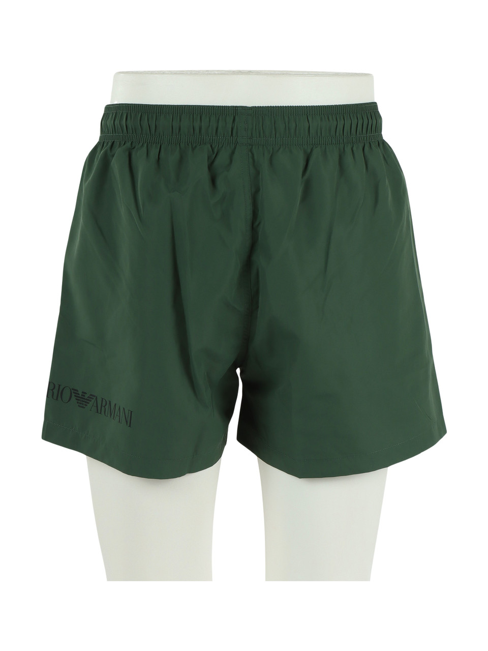 VERDE SCURO | Boxer mare con stampa logo laterale