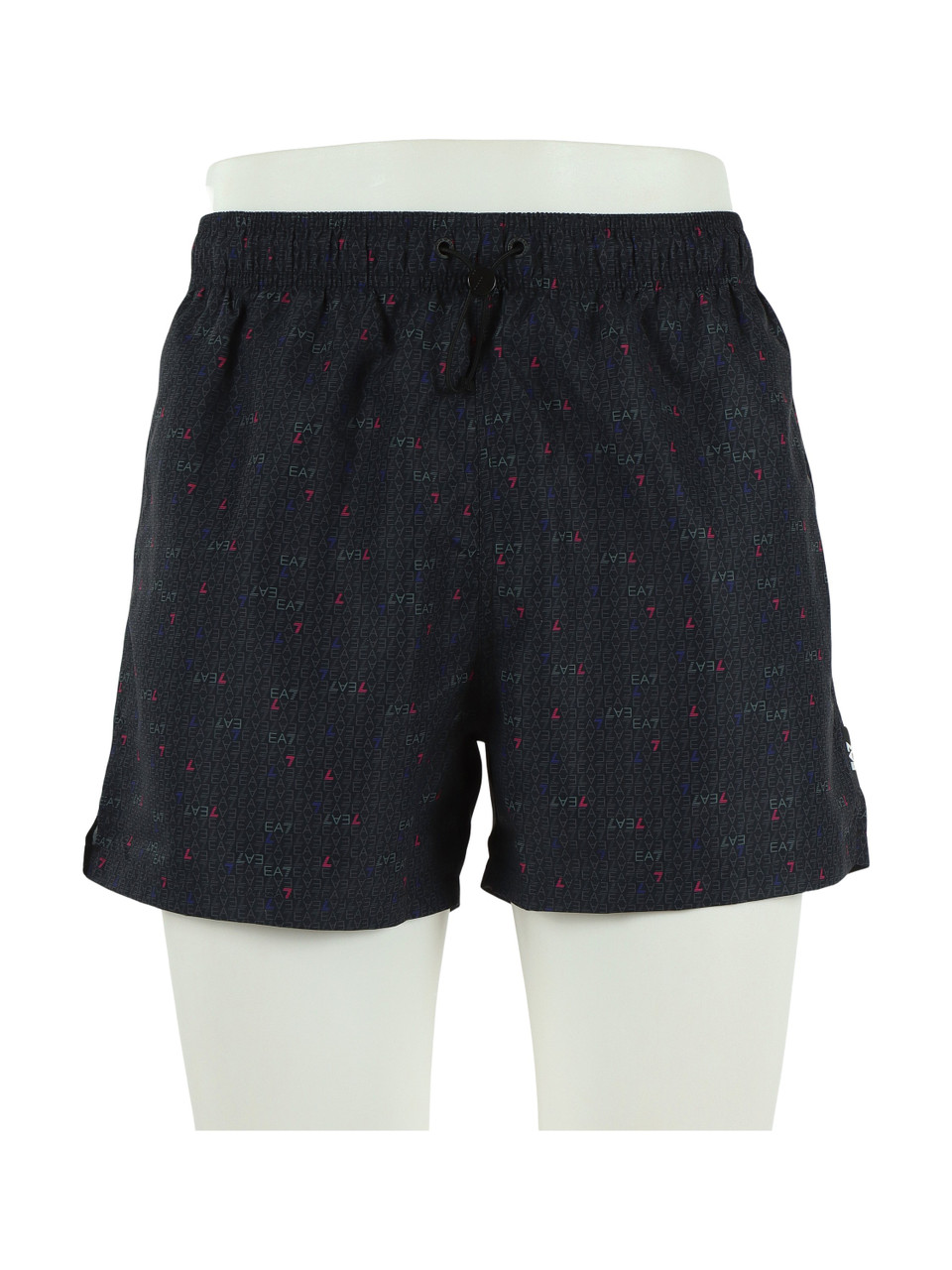 NERO | Boxer mare con stampa logo all over