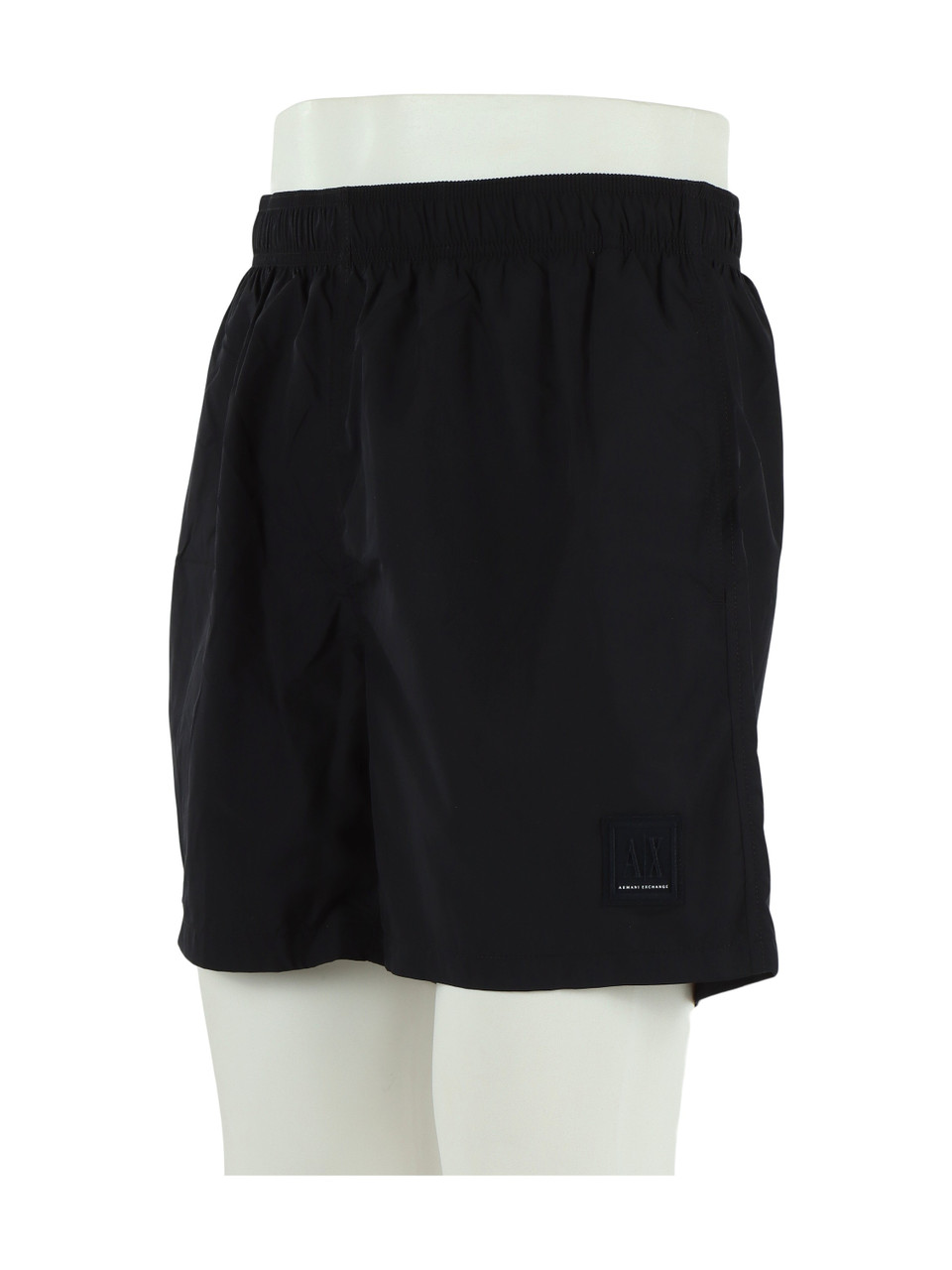 BLU SCURO | Boxer mare con patch logo in fondo