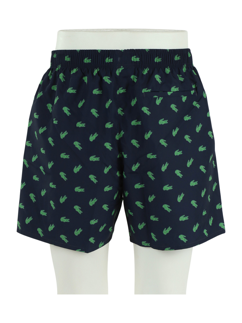 BLU | Boxer mare con stampa logo all over