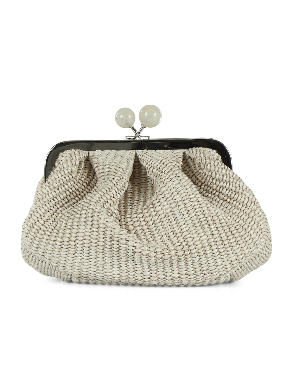 BEIGE | Pasticcino bag effetto rafia PALMAS