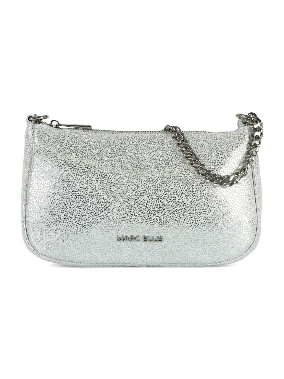 ARGENTO | Borsa a spalla in pelle AMBER SUEDE