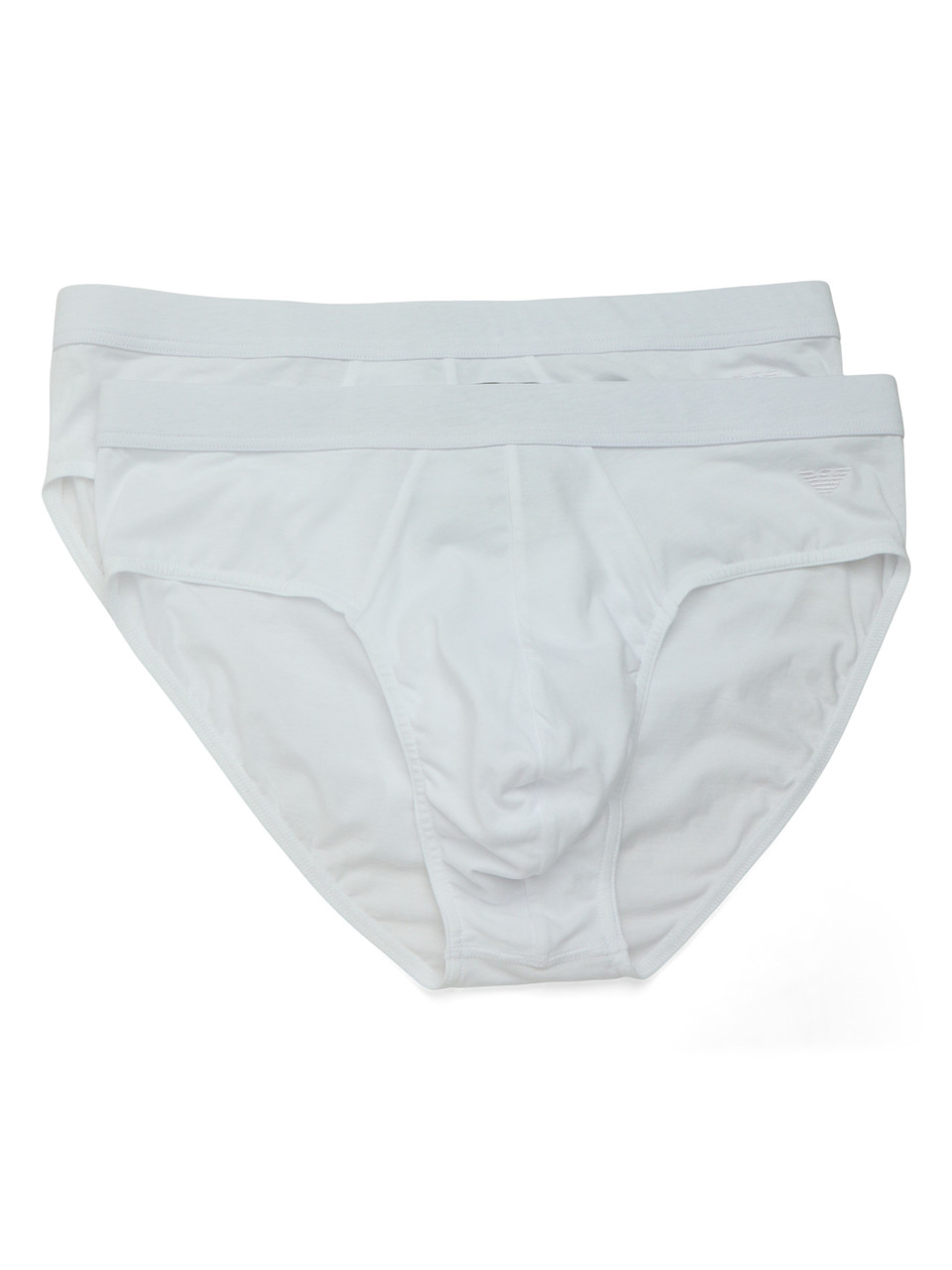 BIANCO | Il set comprende due paia di slip in cotone Pima