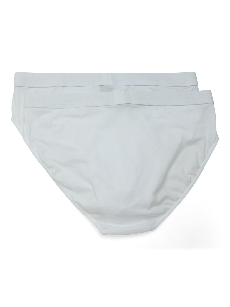 BIANCO | Il set comprende due paia di slip in cotone Pima