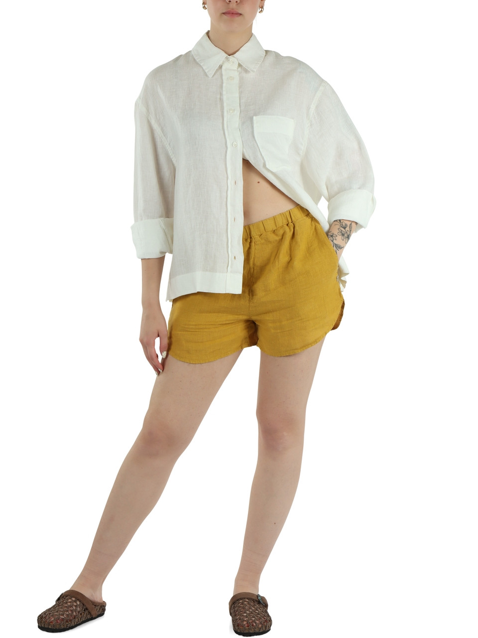 OCRA | Leinenshorts