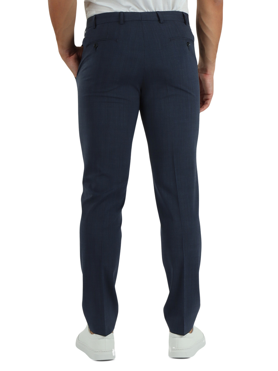 BLU | Pantalone in misto lana PER-V Protect 3 Modern fit