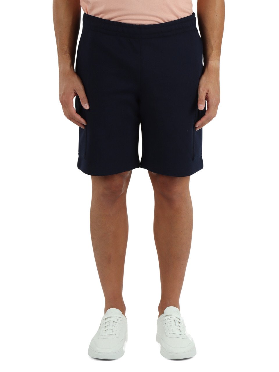 BLU SCURO | Pantaloncini sportivi regular fit con tasche cargo