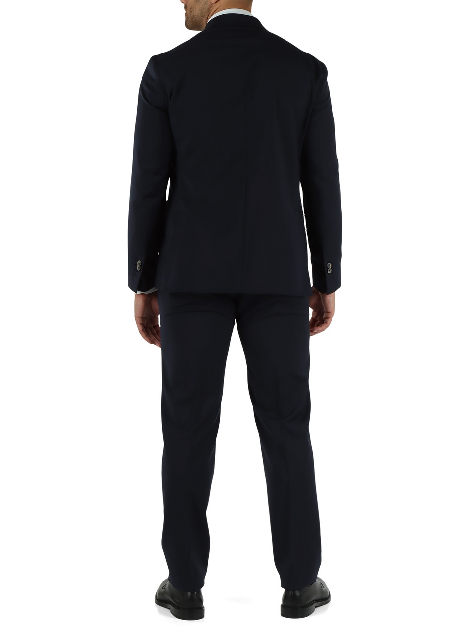 BLU SCURO | Abito due pezzi in misto lana Drop 7