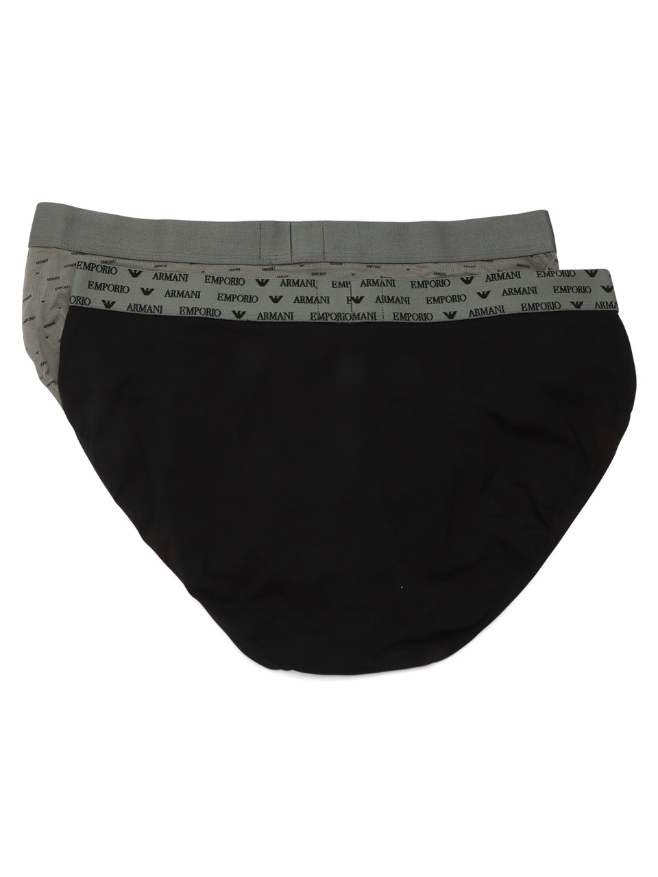 GRIGIO | Il set comprende due paia di slip in cotone stretch