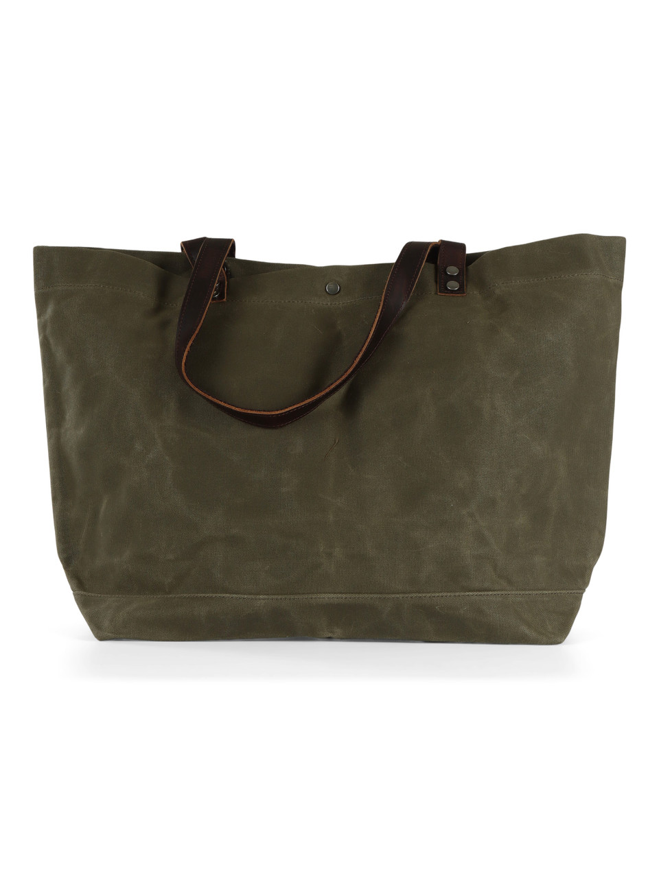 VERDE MILITARE | Borsa a spalla in canvas effetto vintage