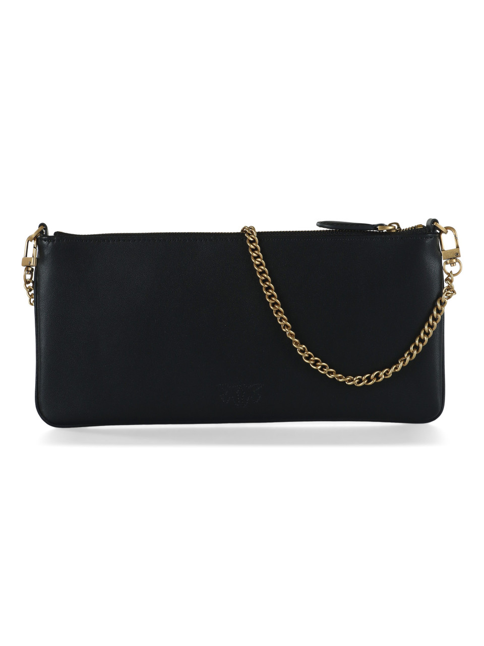 NERO | Pochette in pelle HORIZONTAL FLAT