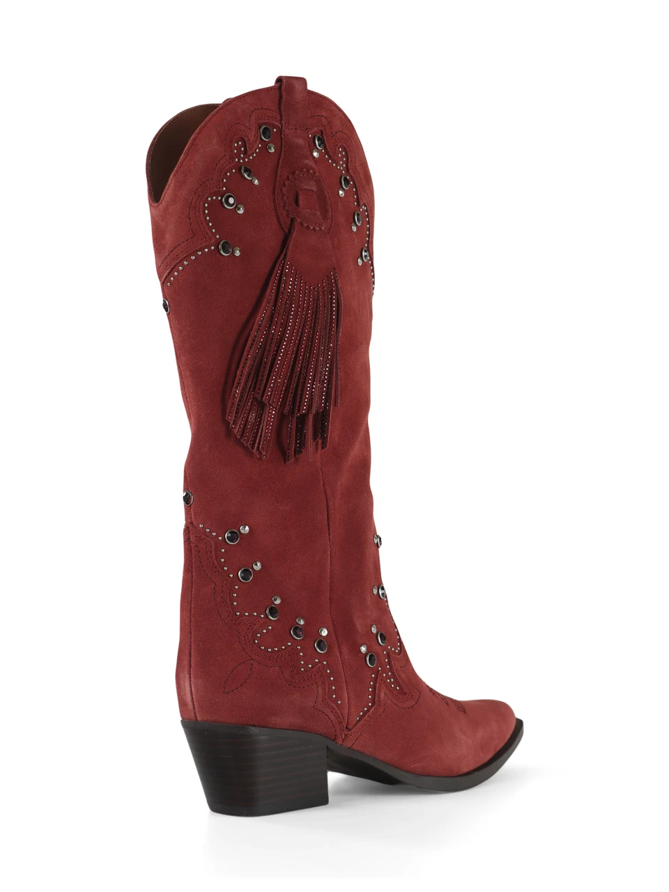 MERLOT | Stivale texano OXFORD WESTERN TASSEL