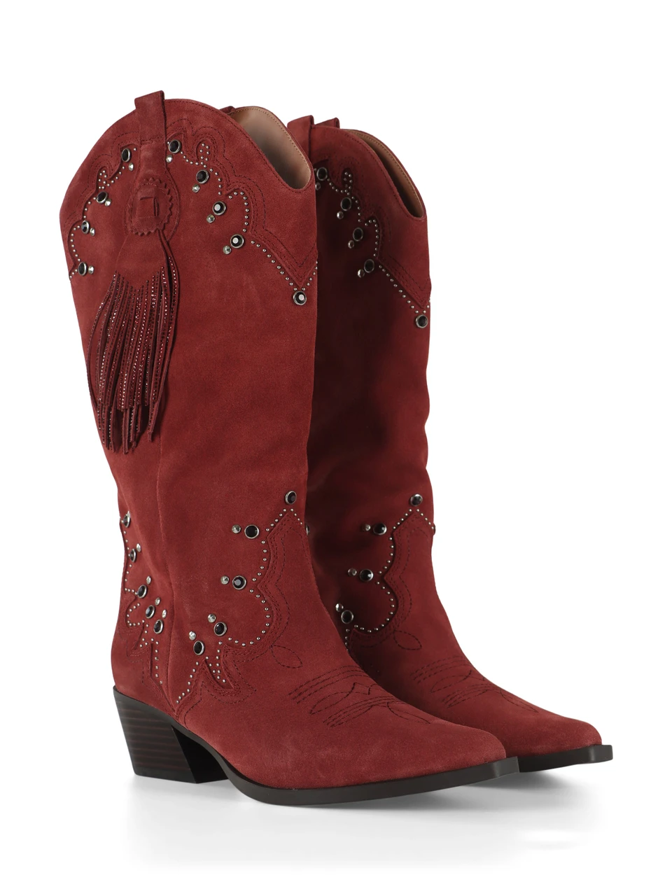 MERLOT | Stivale texano OXFORD WESTERN TASSEL