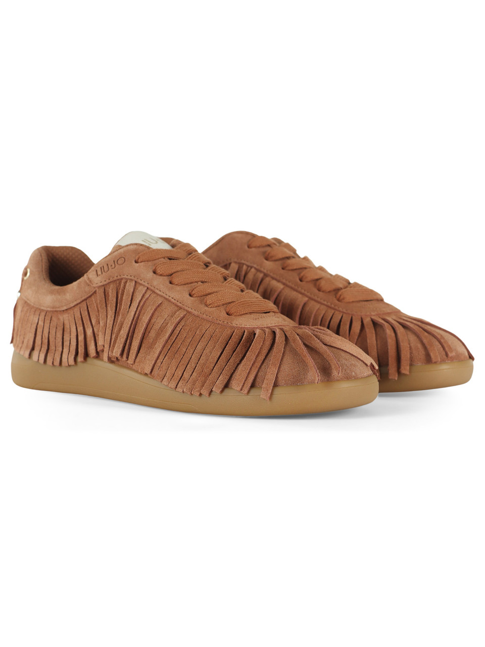 CUOIO | Sneakers in suede CONNOR 04 con frange