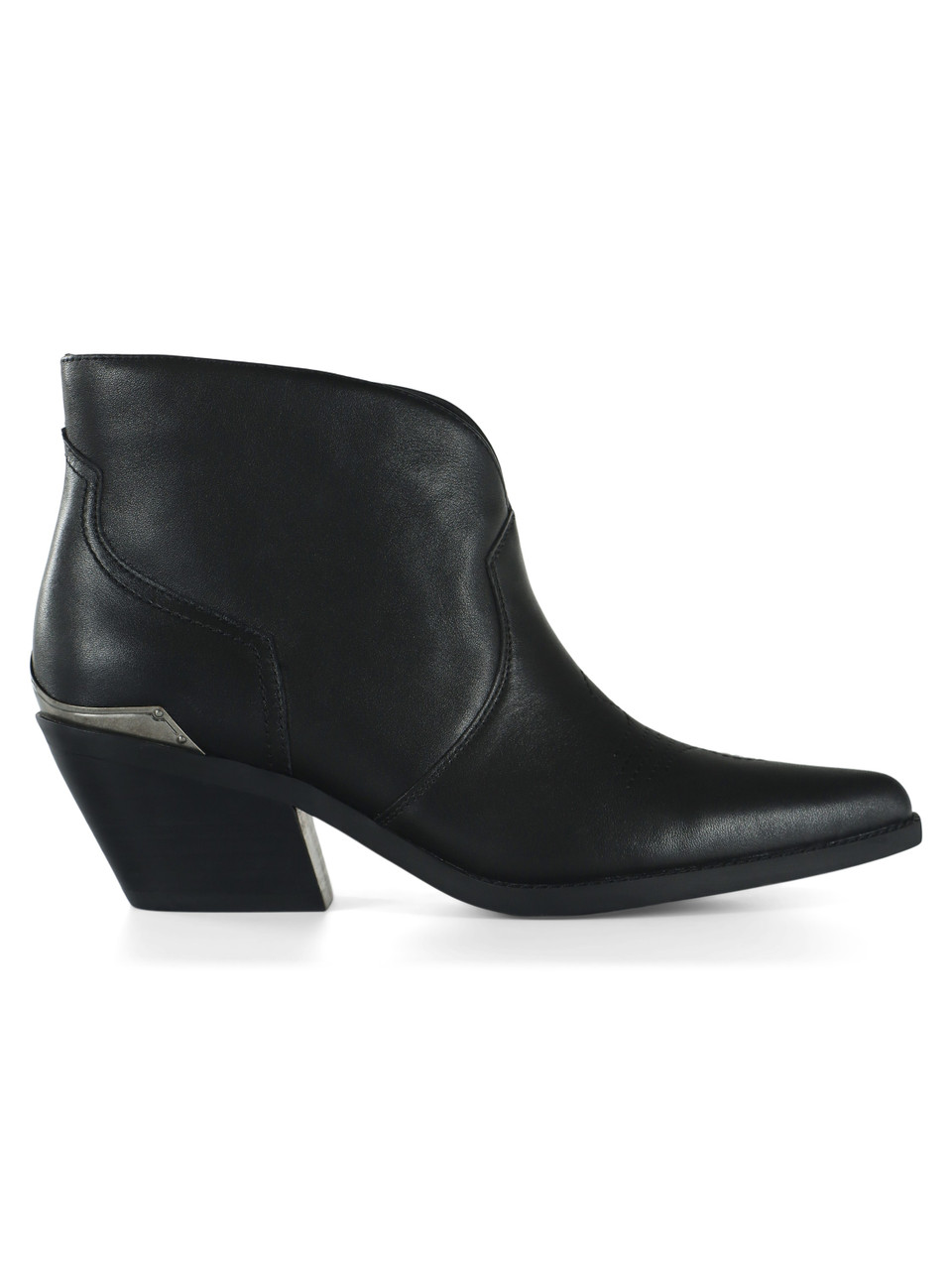 NERO | Stivaletti texani in pelle AUSTIN 03