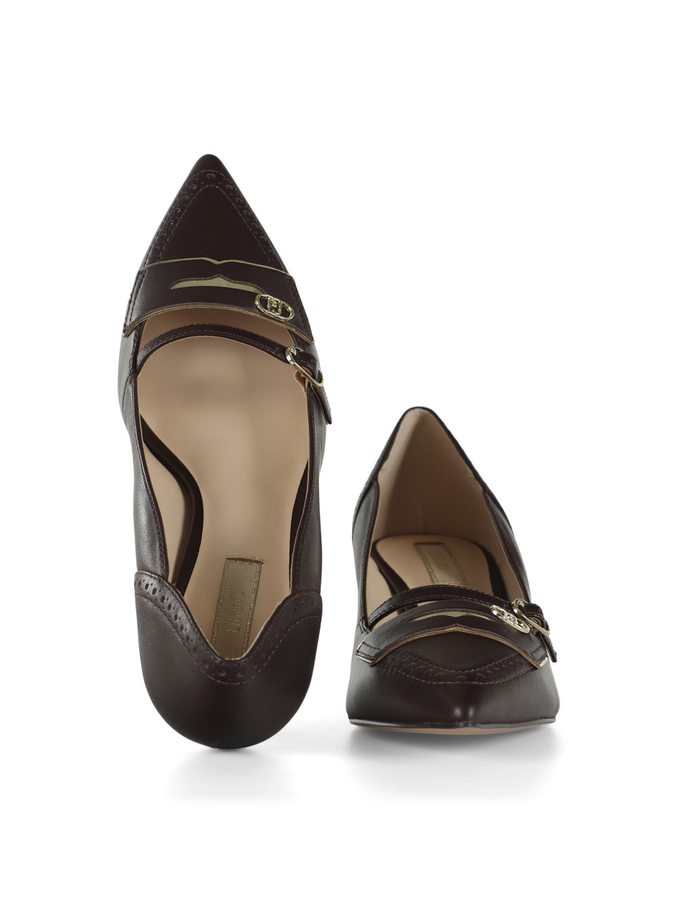 MARRONE | Décolleté in pelle DEVA 20