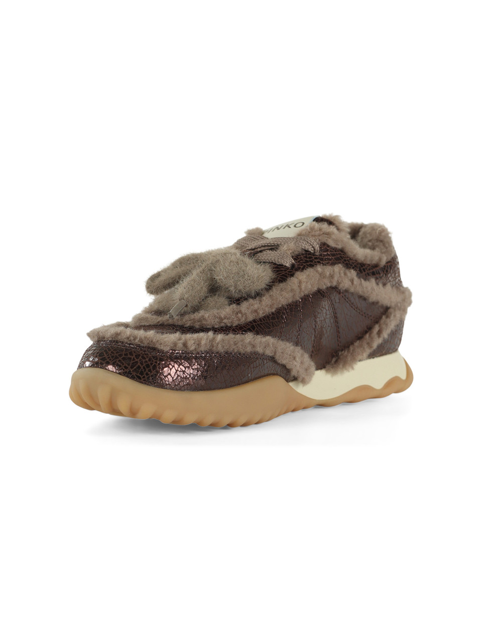 MARRONE | Sneakers in pelle craquelè GEA 02