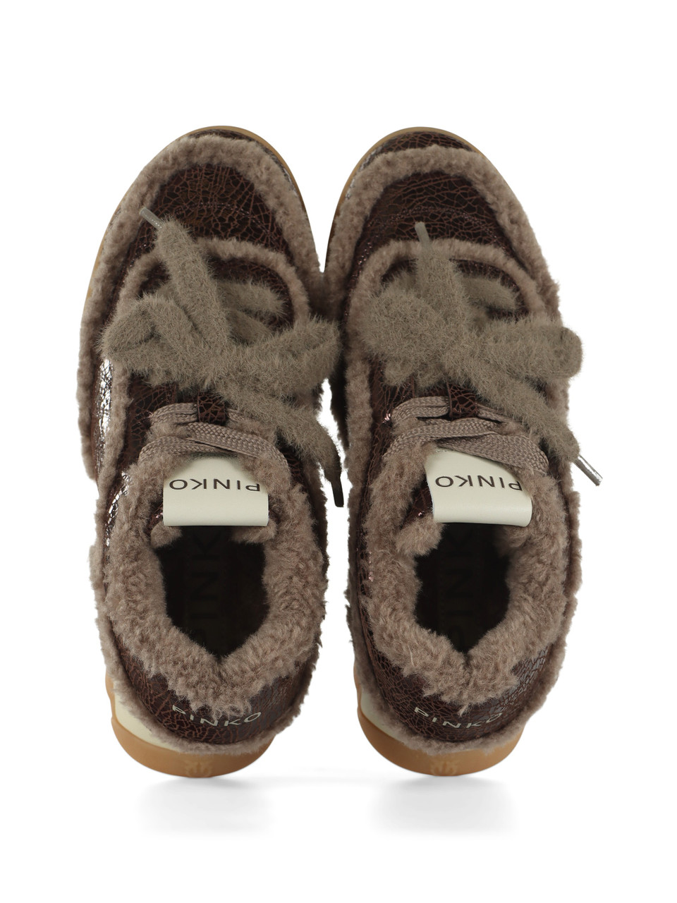 MARRONE | Sneakers in pelle craquelè GEA 02