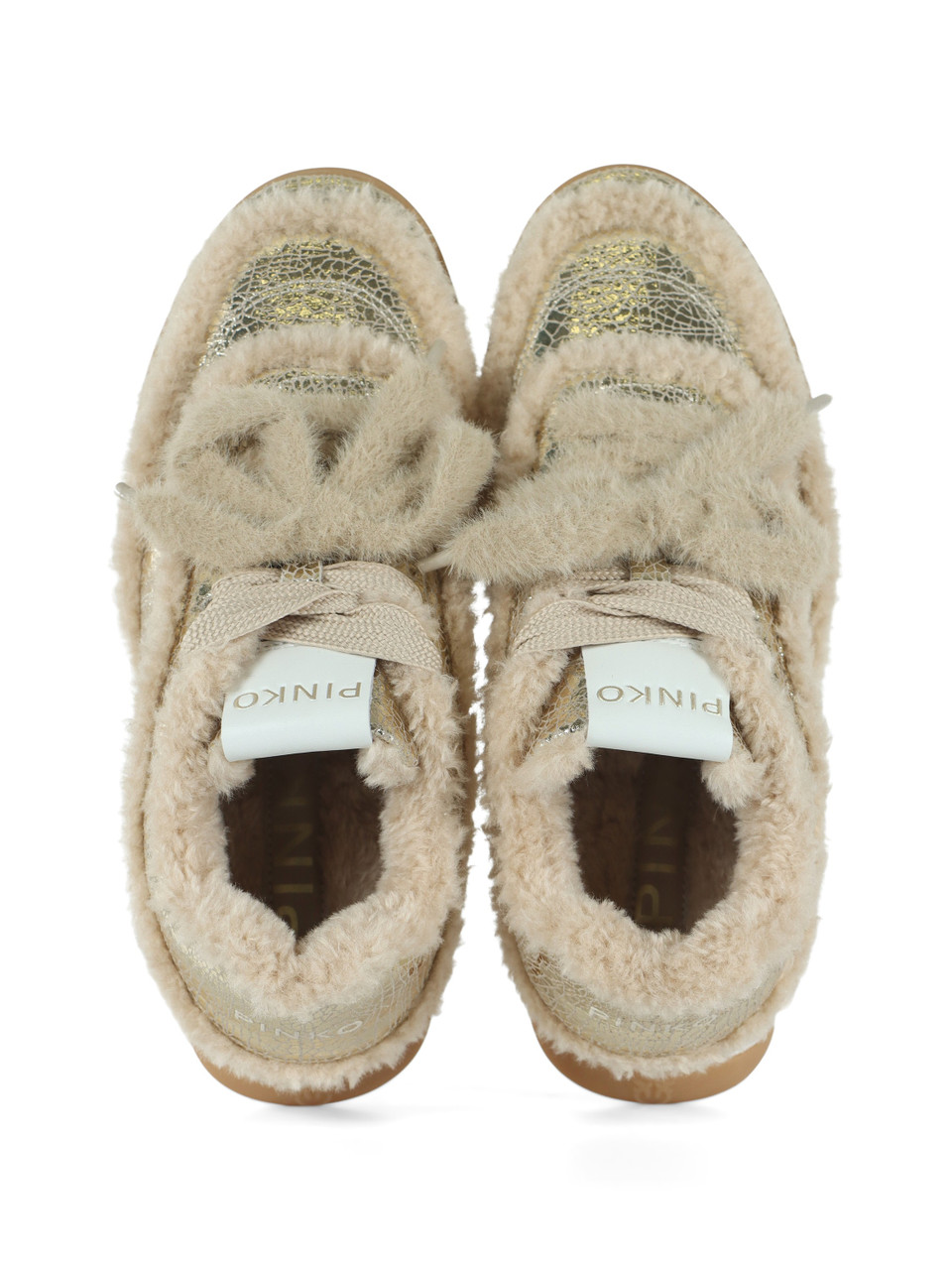 BEIGE | Sneakers in pelle craquelè GEA 02