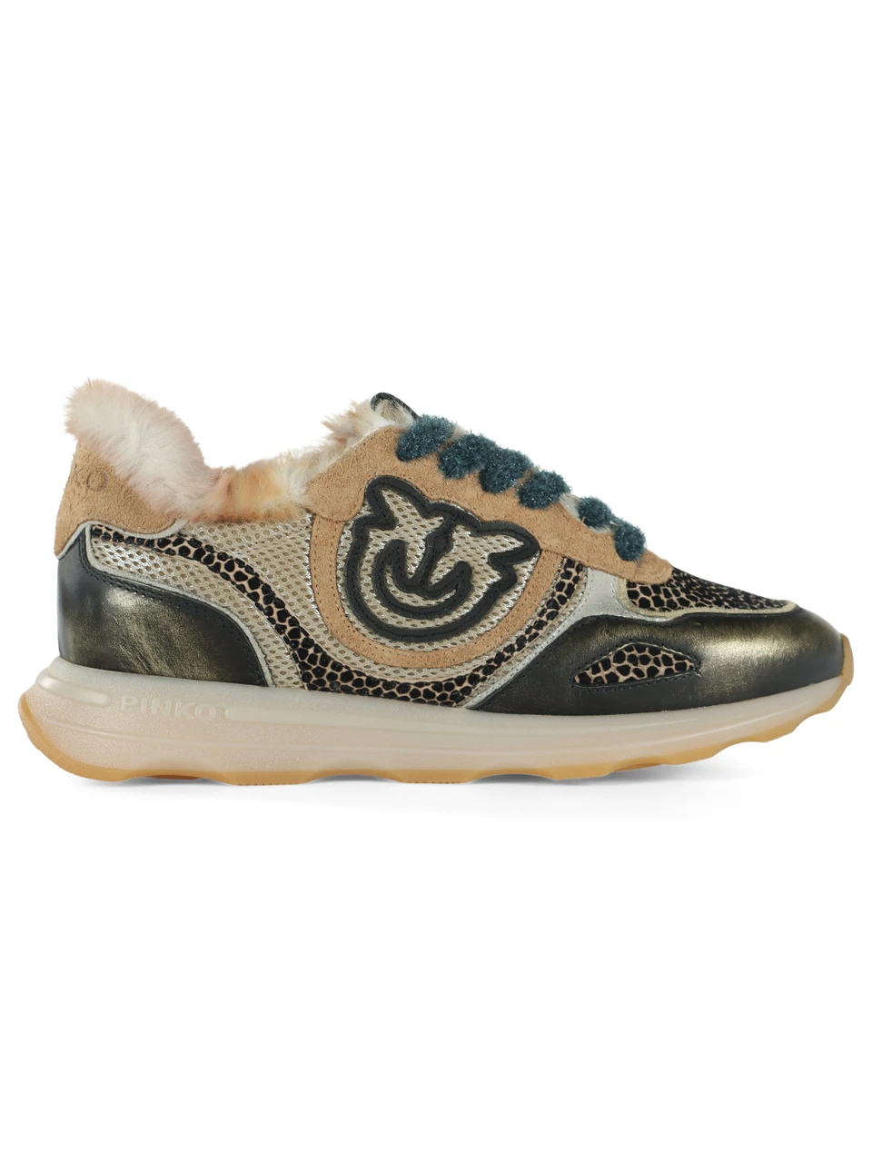MULTICOLOR | Sneakers in pelle e tessuto ZOE 12