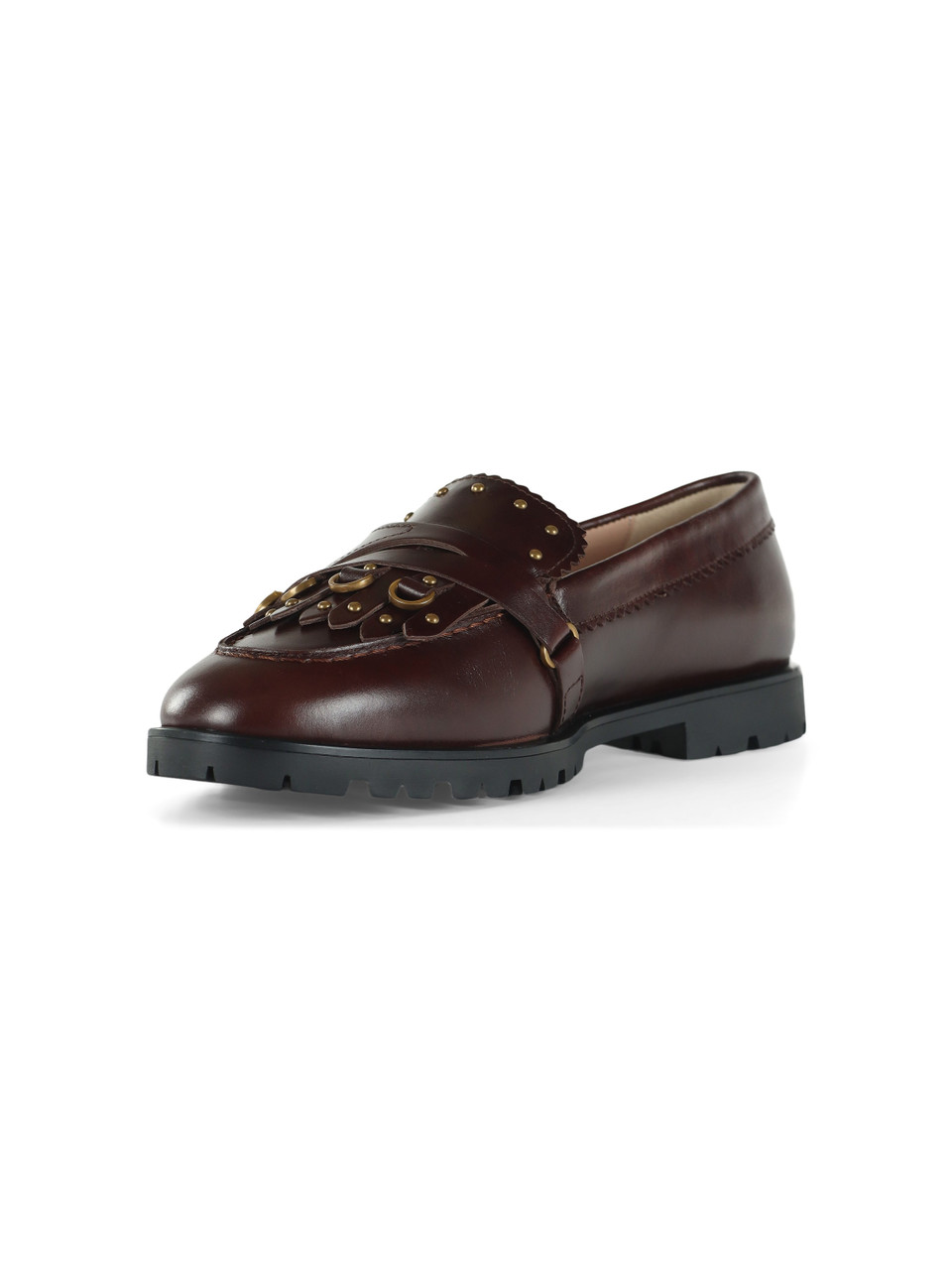 MARRONE | Mocassino in pelle NORA 08