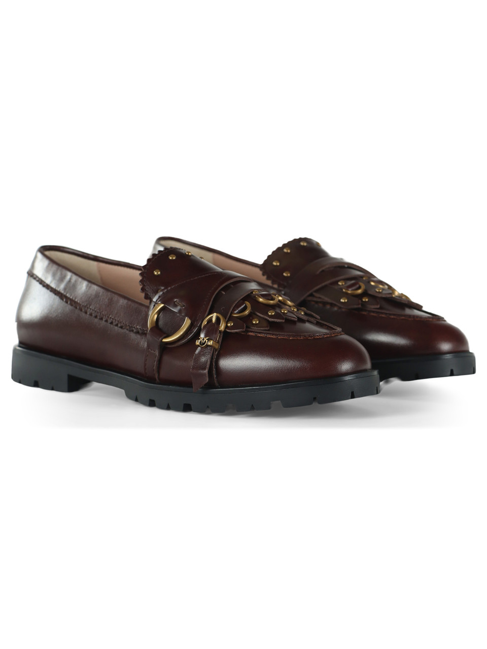 MARRONE | Mocassino in pelle NORA 08