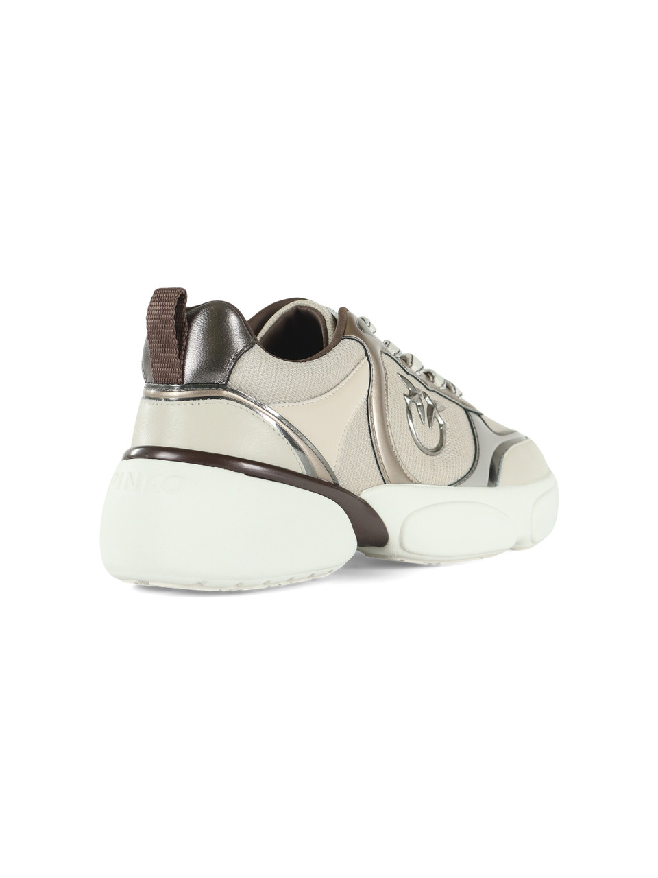 avorio | Sneakers ALBA 03 in pelle e tessuto