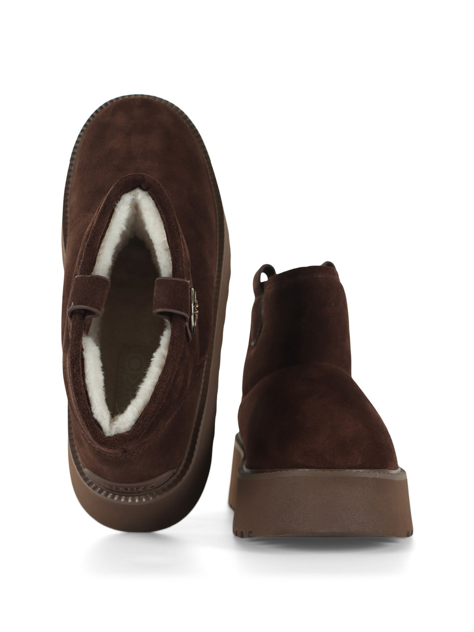 MARRONE | Stivaletti platform in suede MARTINA 08