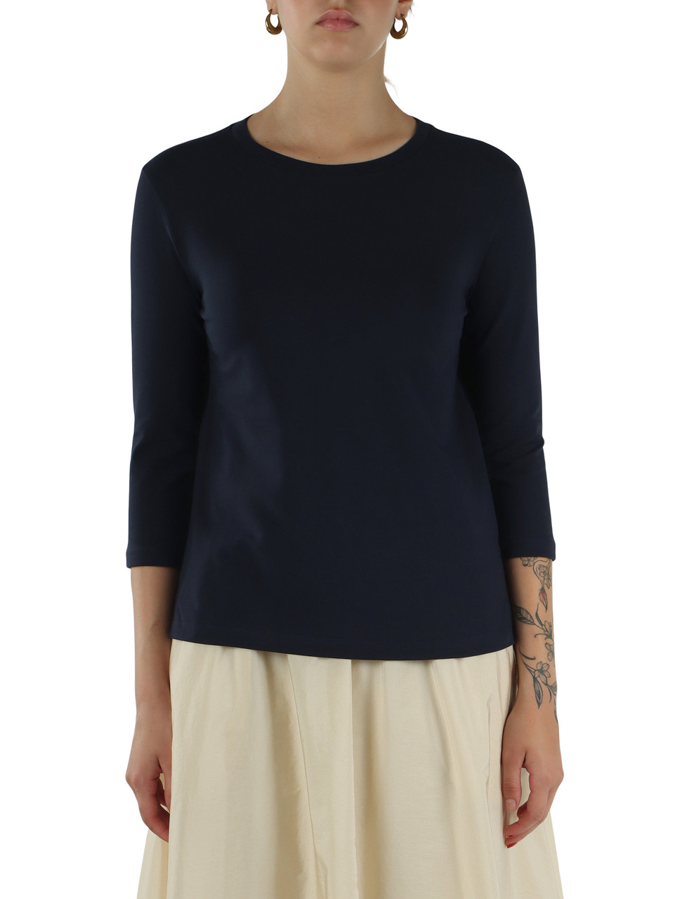BLU | T-shirt in cotone stretch MULTIA