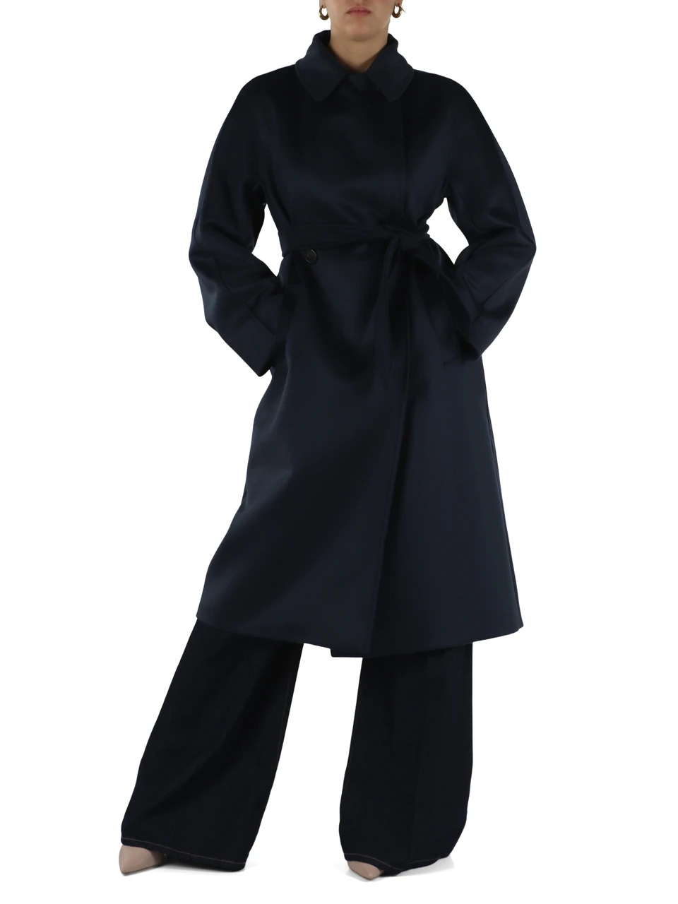BLU | Cappotto in lana vergine RESINA