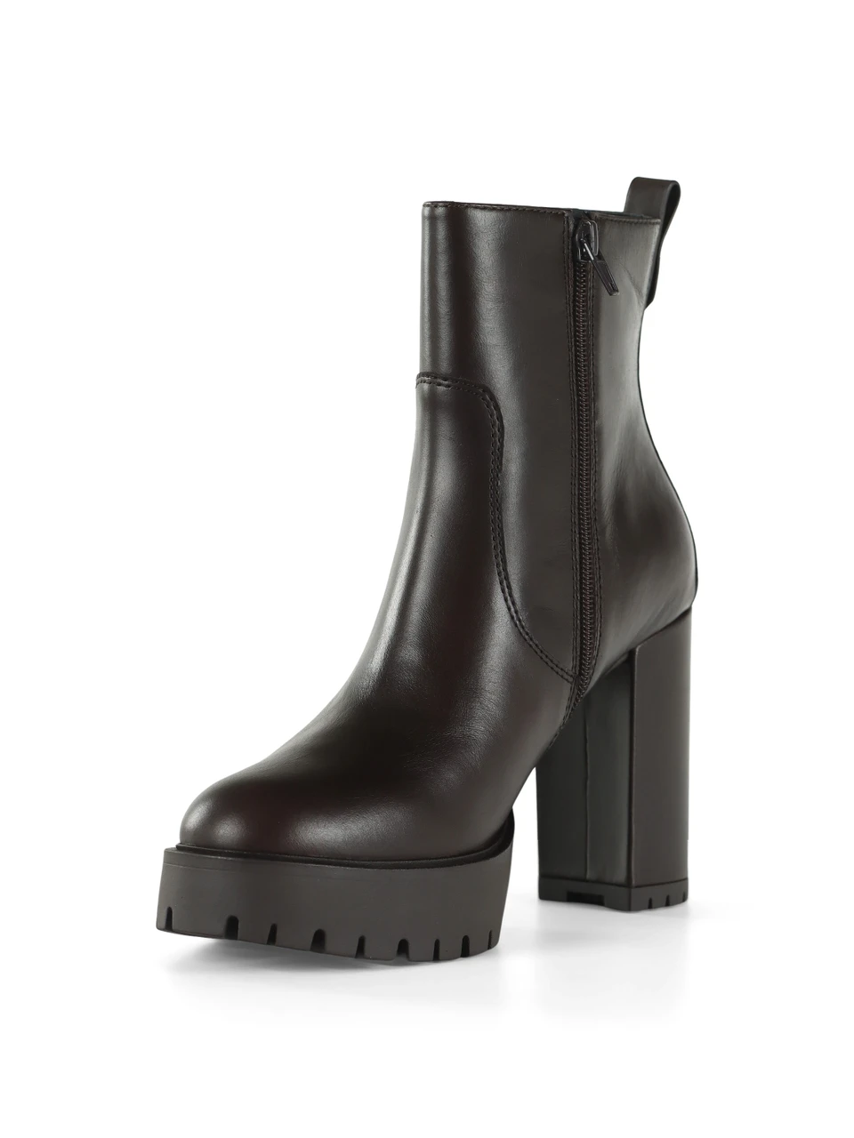 MARRONE | Stivaletti in pelle CLARA 01