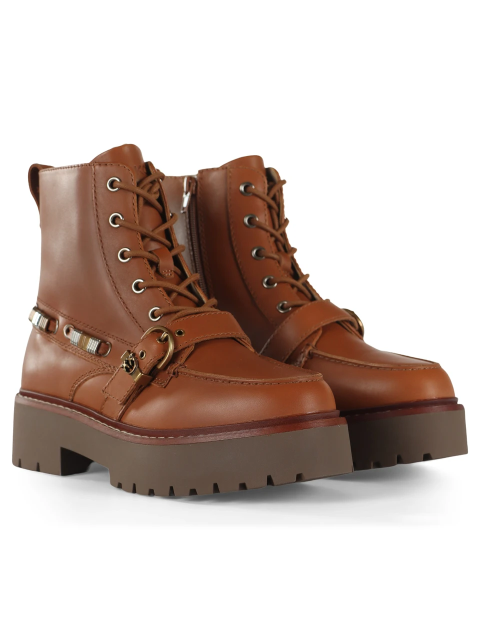 CUOIO | Stivaletti stringati in pelle MARGARET 03