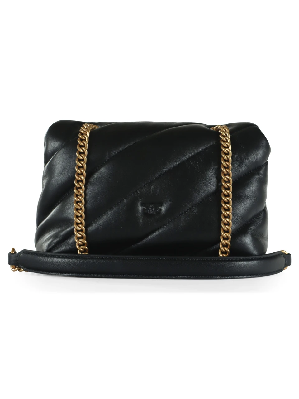 SALMONE | Borsa a tracolla in pelle trapuntata LOVE PUFF MINI CL.