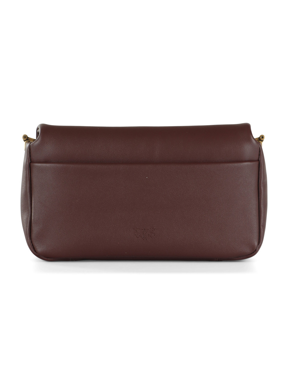 MARRONE | Borsa a tracolla in pelle CLICK SOFT HORIZONTAL MINI