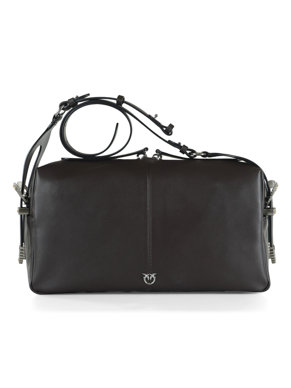 MARRONE | Borsa a tracolla in pelle 24 CLASSIC