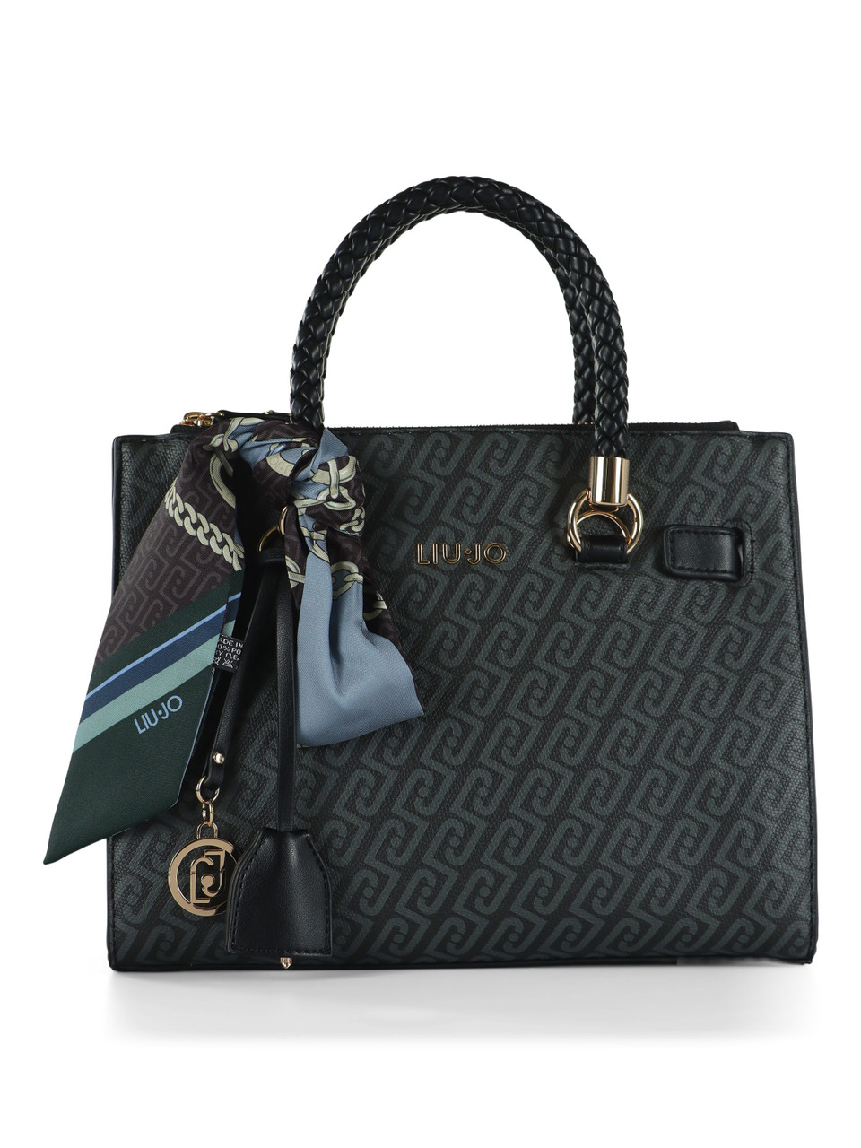 NERO | Borsa a mano MANH Small con stampa logo