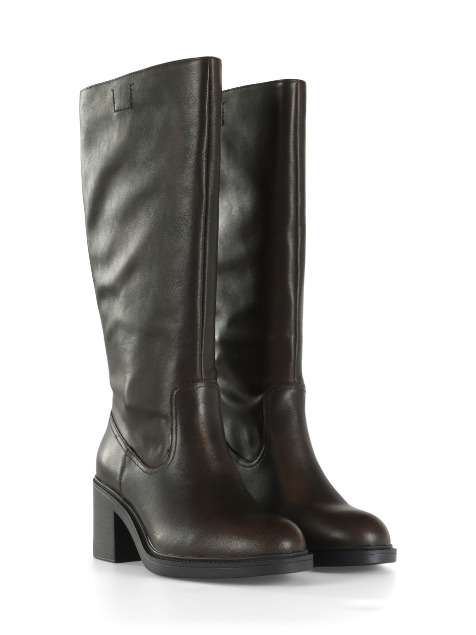 MARRONE | Stivali in pelle COLBY 01