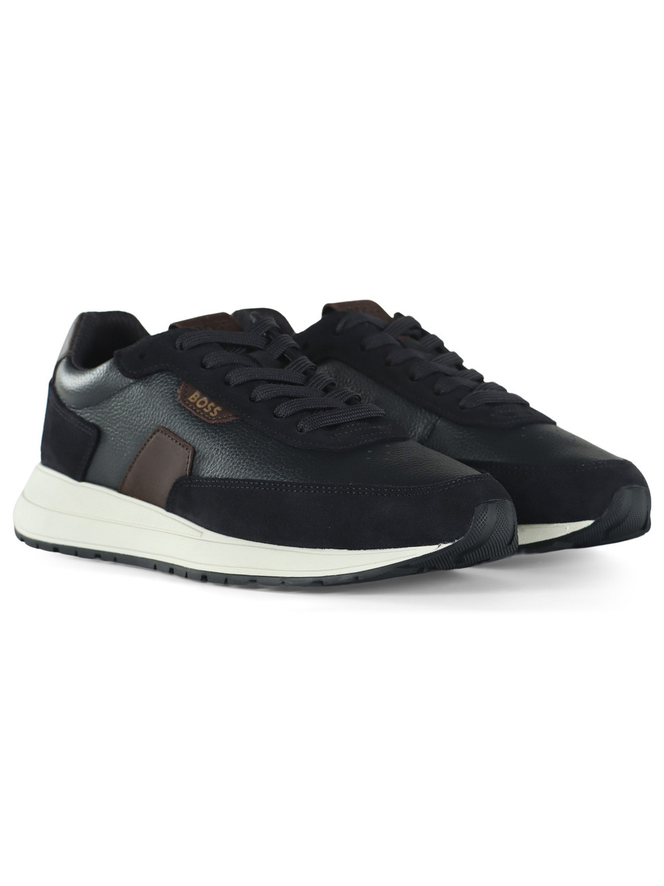 BLU SCURO | Sneakers in pelle VINSTON RUNN