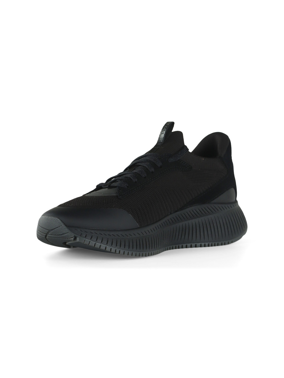 NERO | Sneakers in pelle e tessuto stretch TTNM EVO