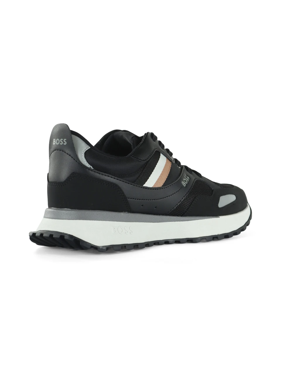 NERO | Sneakers in ecopelle e tessuto JONAH RUNN