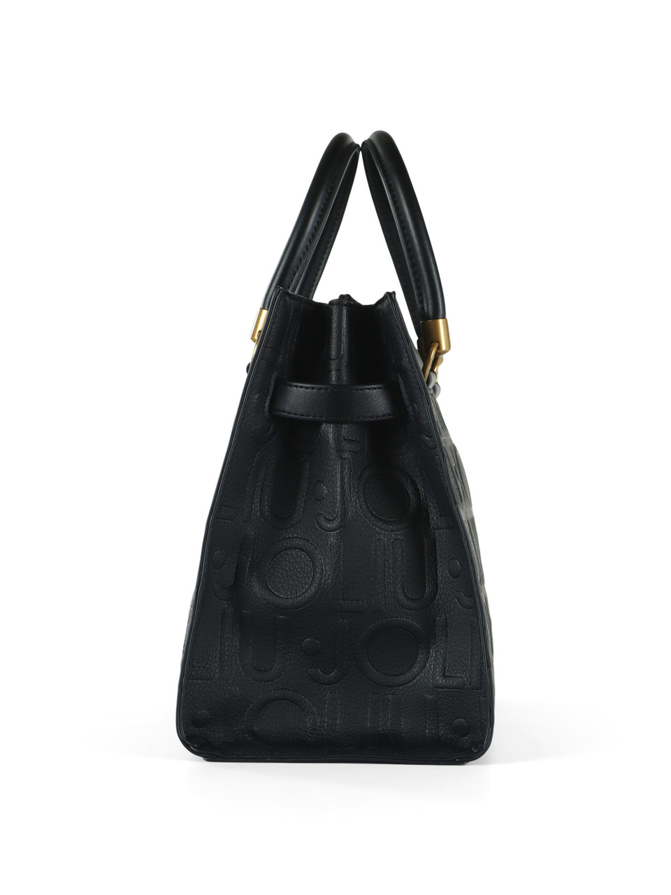 NERO | Borsa a mano MANH Medium con logo impresso