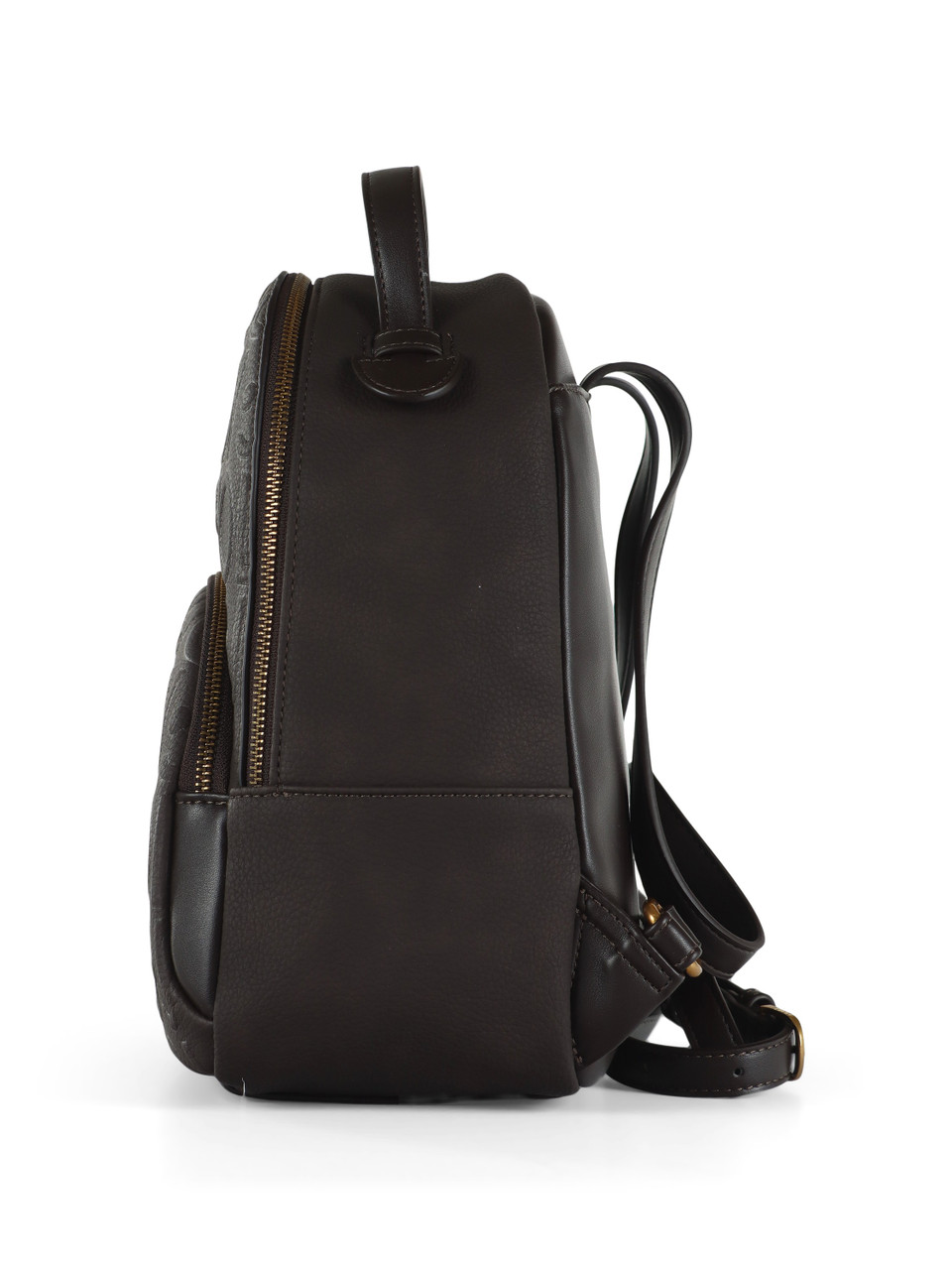 MARRONE | Zaino MANH Medium con logo impresso