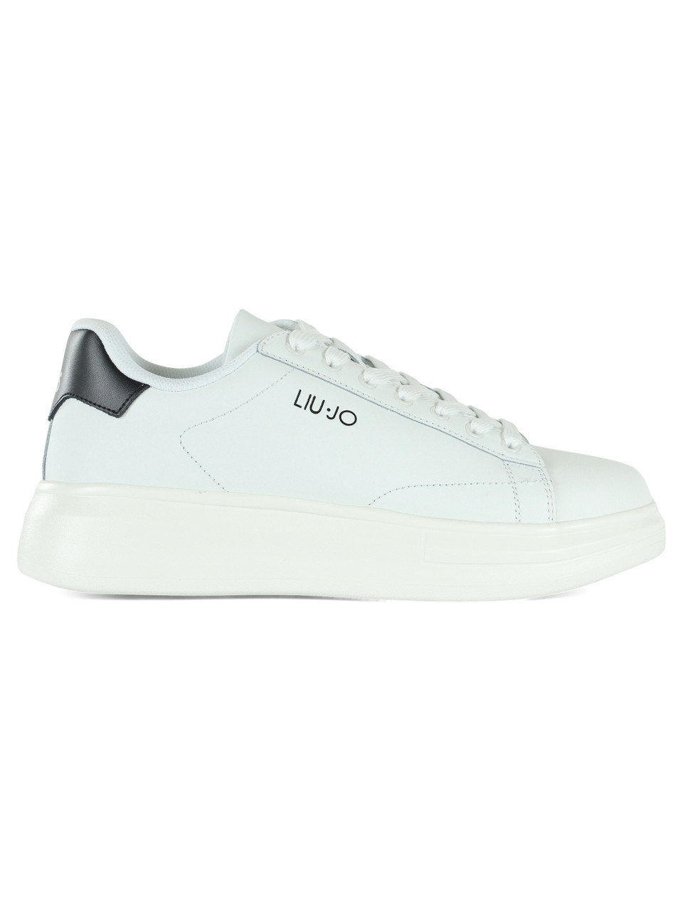 BIANCO/NERO | Sneakers in pelle BIG 01