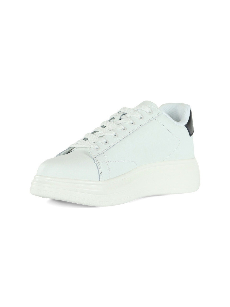 BIANCO/NERO | Sneakers in pelle BIG 01