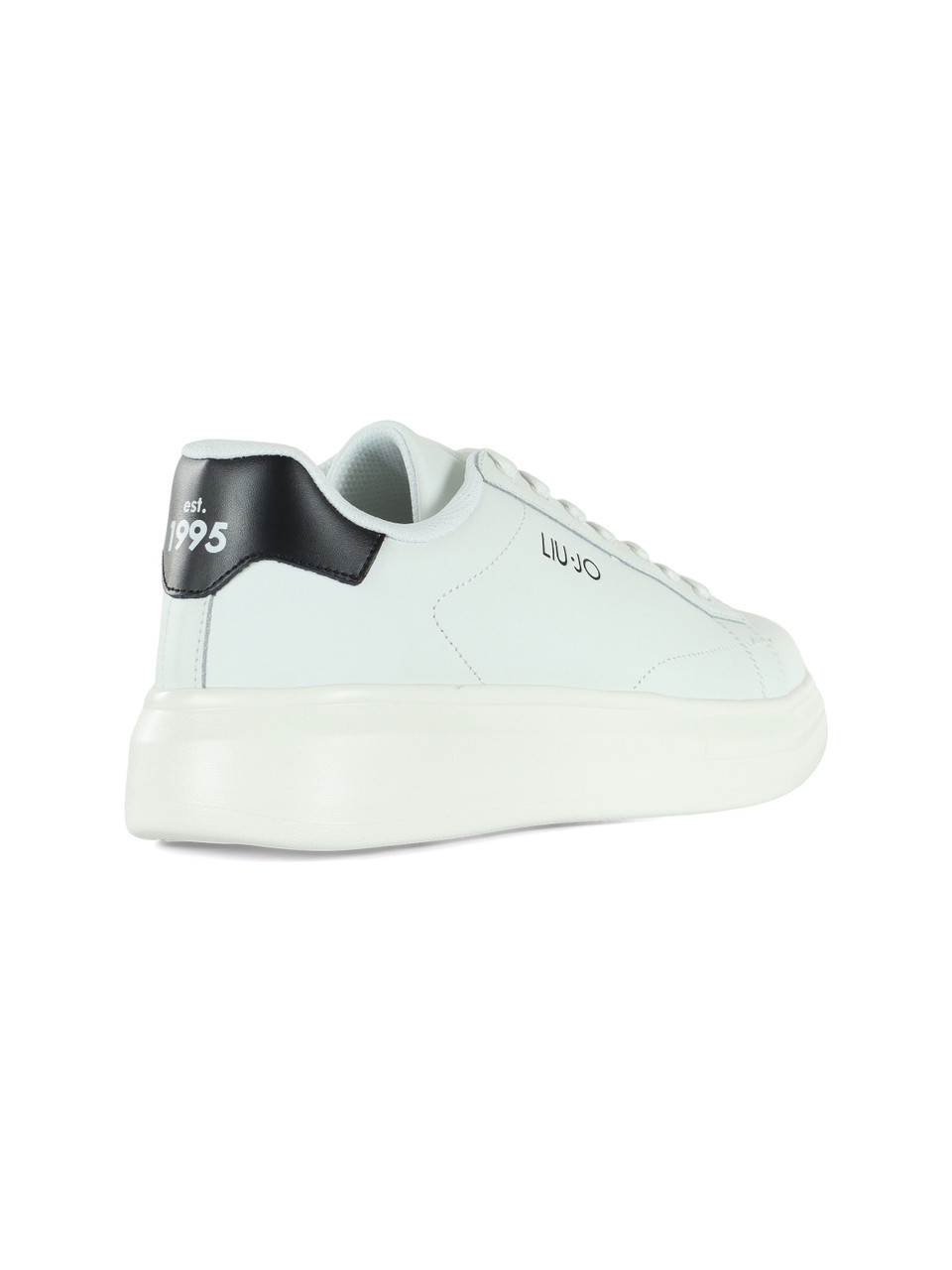BIANCO/NERO | Sneakers in pelle BIG 01