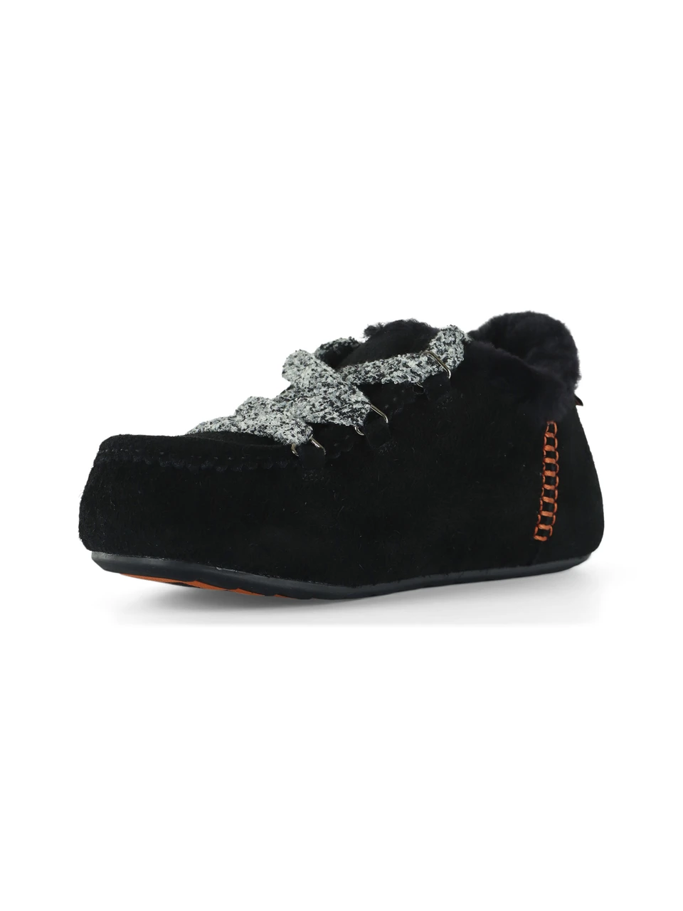 NERO | Scarpa stringata in suede APACH
