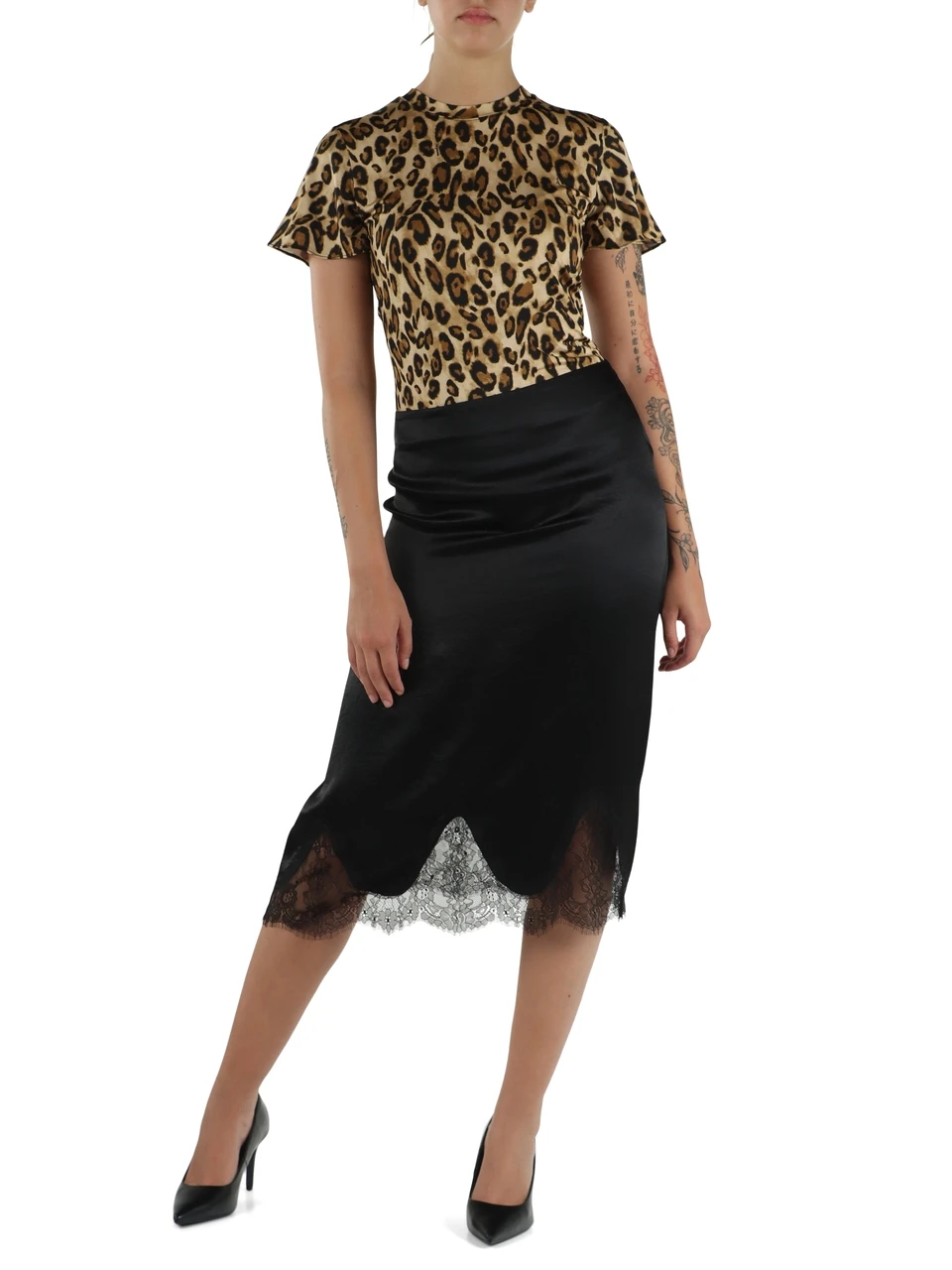leopardato | SPORT: T-shirt in viscosa stretch MATASSA