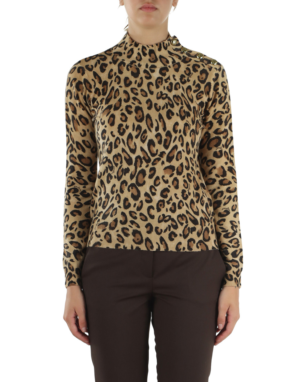 leopardato | SPORT: Maglia in lana FANELLO