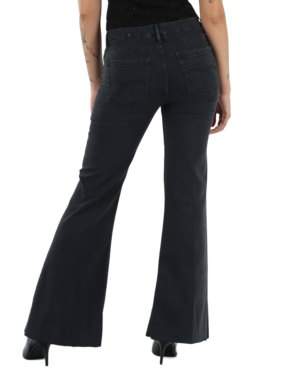 GRIGIO SCURO | SPORT: Pantalone jeans cinque tasche WLCROP