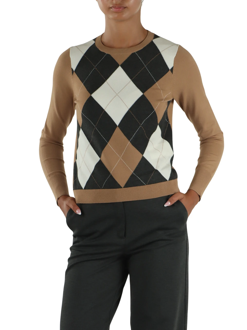 CAMMELLO | Maglia in misto viscosa CARABO